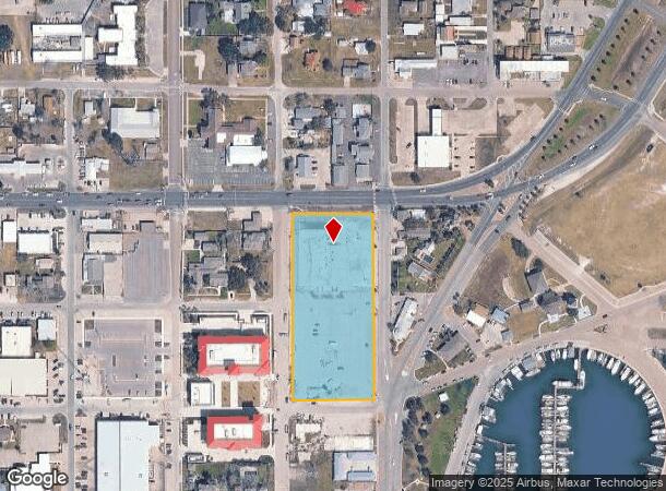  301 N Austin St, Rockport, TX Parcel Map