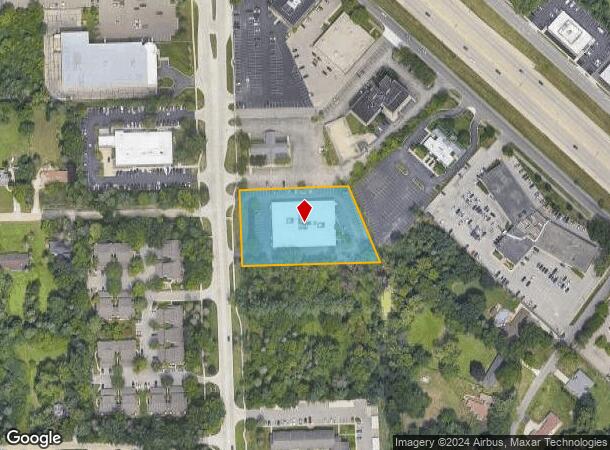  24450 Evergreen Rd, Southfield, MI Parcel Map