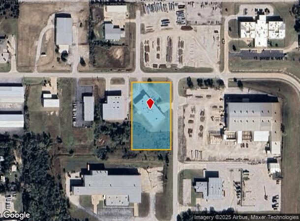  9384 N Ridgeway St, Tulsa, OK Parcel Map