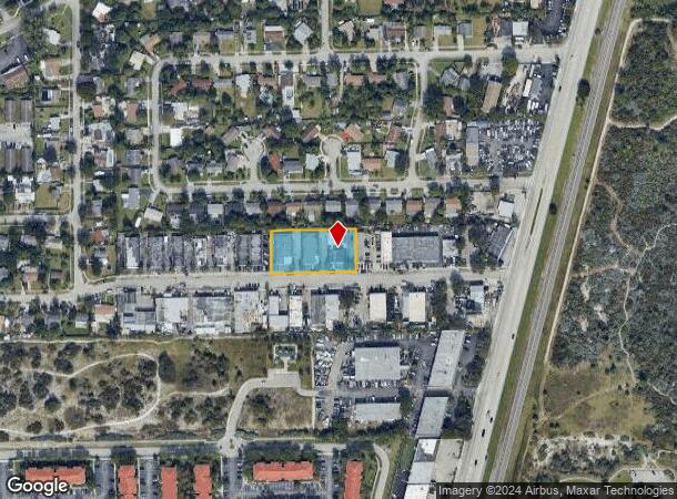  721 Ne 42Nd St, Deerfield Beach, FL Parcel Map