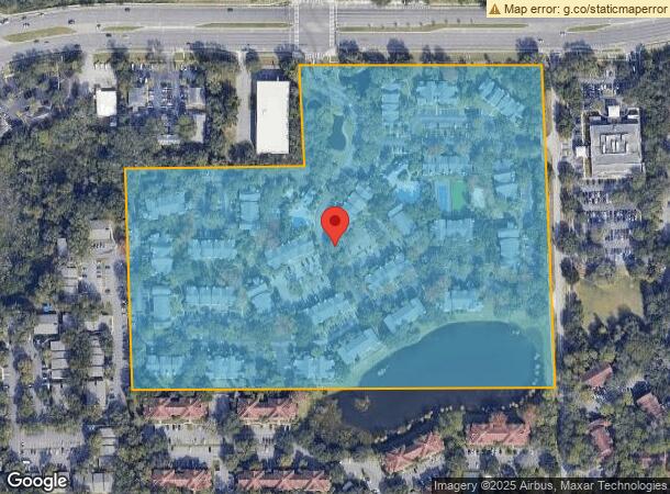  14501 Caribbean Breeze Dr, Tampa, FL Parcel Map