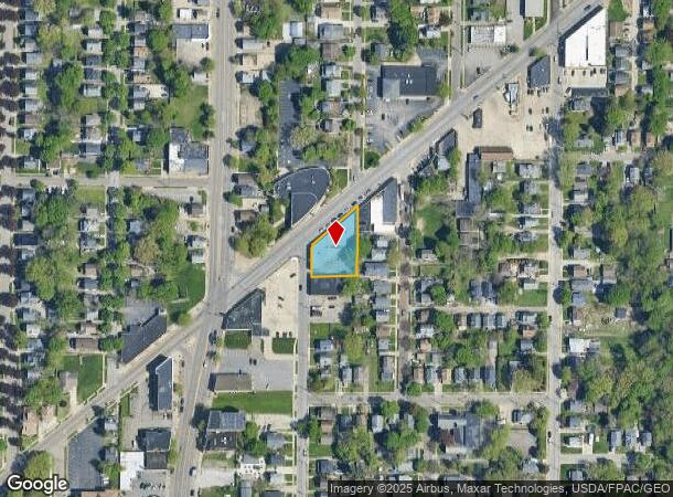  192 E Cuyahoga Falls Ave, Akron, OH Parcel Map