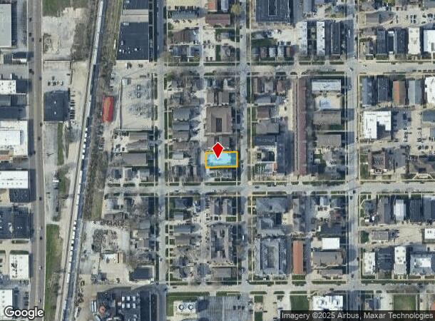 911 S Locust St, Champaign, IL Parcel Map
