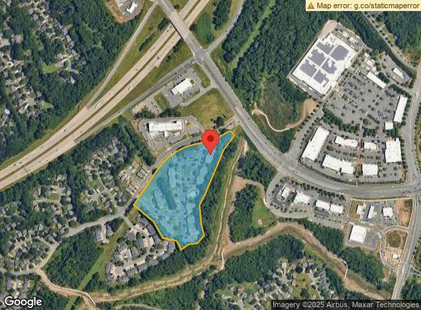  8040 Woodsedge Dr, Charlotte, NC Parcel Map