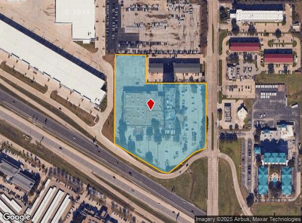  4545 W John Carpenter Fwy, Irving, TX Parcel Map