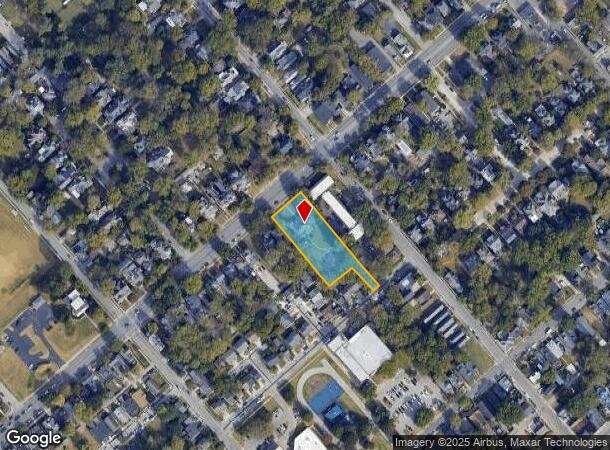  556 N Broadway, Lexington, KY Parcel Map