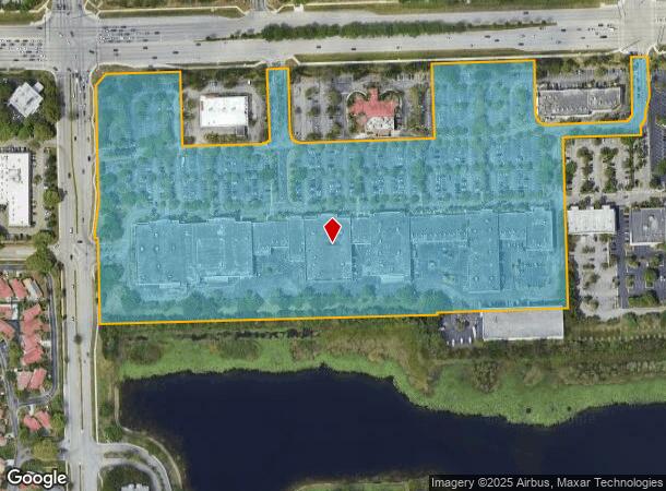  10810 Pines Blvd, Pembroke Pines, FL Parcel Map