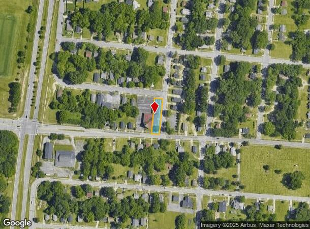  1309 Leonard Ave, High Point, NC Parcel Map
