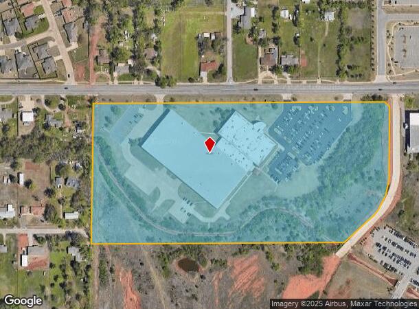  6400 Se 59Th St, Oklahoma City, OK Parcel Map