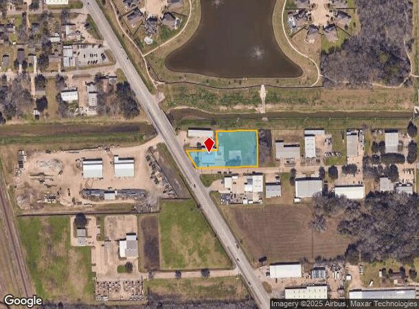 3111 S Main St, Pearland, TX Parcel Map