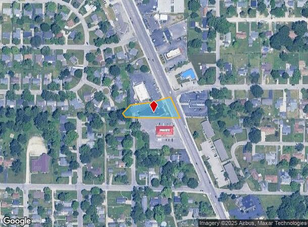2611 N Wheeling Ave, Muncie, IN Parcel Map