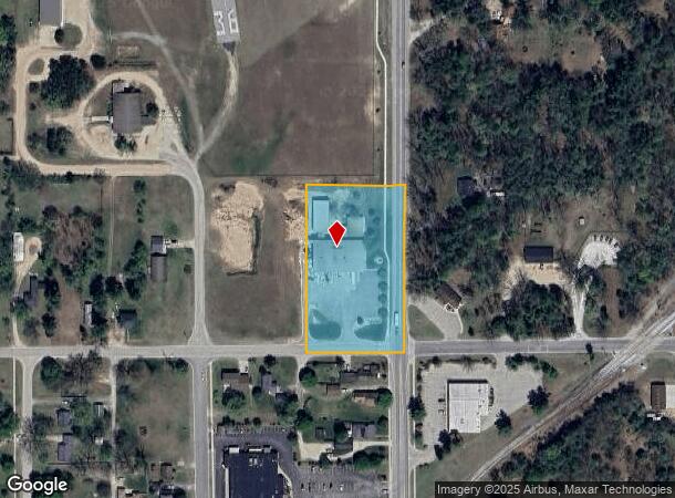19 N Charles St, White Cloud, MI Parcel Map