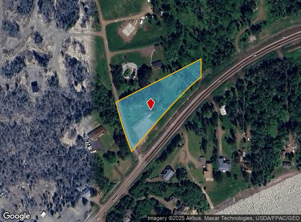 1825 Highway 61, Two Harbors, MN Parcel Map