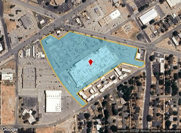  3301 Sherwood Way, San Angelo, TX Parcel Map