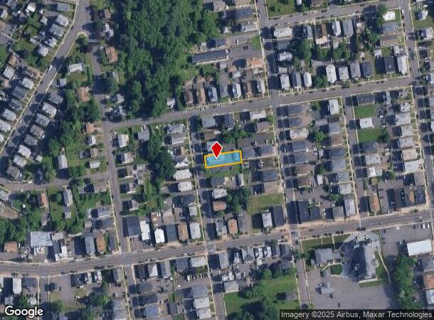  91 Silver St, New Britain, CT Parcel Map
