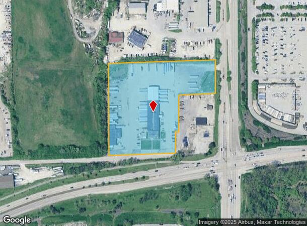 1560 W Raymond St, Indianapolis, IN Parcel Map