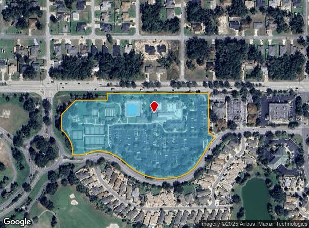  8365 Se 165Th Mulberry Ln, The Villages, FL Parcel Map