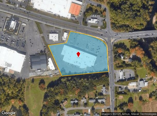  587 E Main St, Westfield, MA Parcel Map