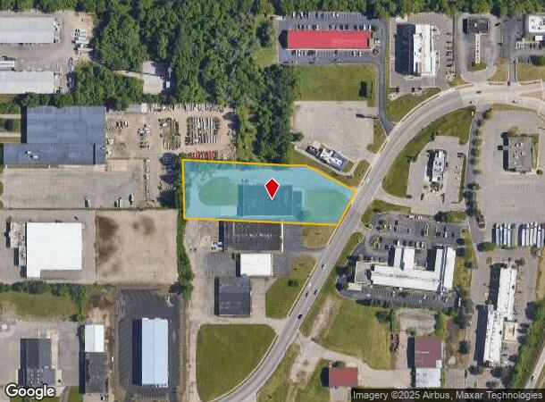  3649 E Cork St, Kalamazoo, MI Parcel Map