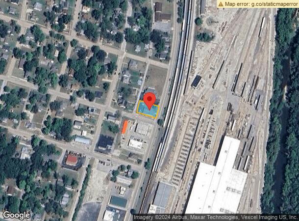  702 N Main St, De Soto, MO Parcel Map