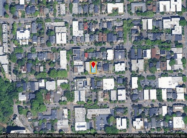  2257 Nw Glisan St, Portland, OR Parcel Map