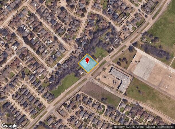 1521 Rowlett Rd, Garland, TX Parcel Map