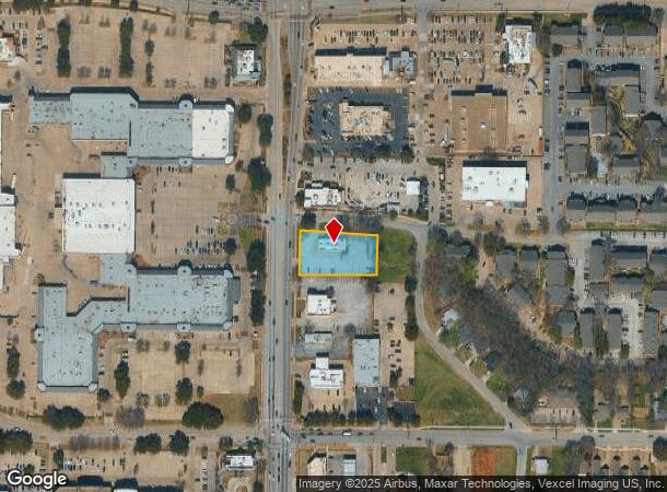 1419 N Collins St, Arlington, TX Parcel Map