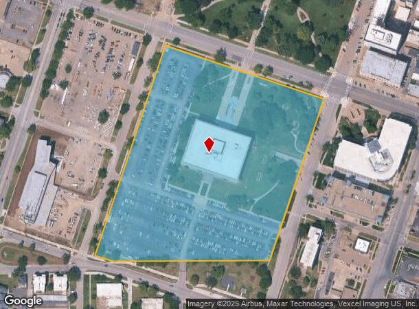  301 Sw 10Th Ave, Topeka, KS Parcel Map