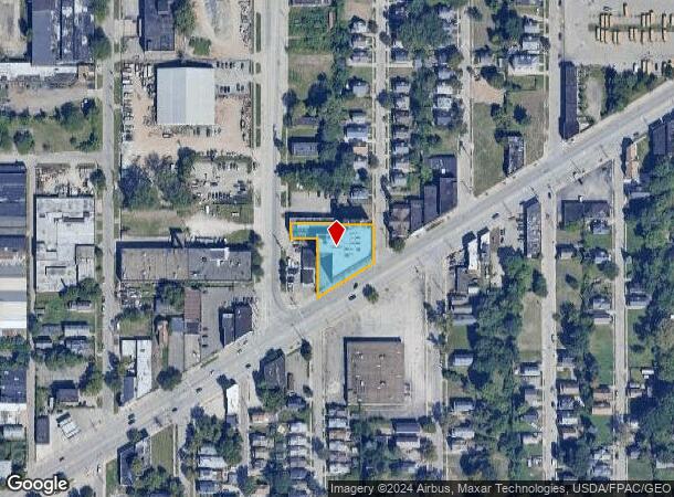  7209 Saint Clair Ave, Cleveland, OH Parcel Map