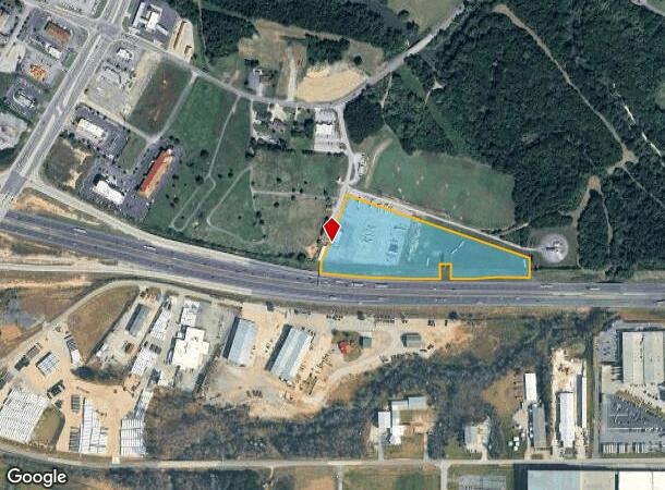  129 Christian Rd, Ringgold, GA Parcel Map