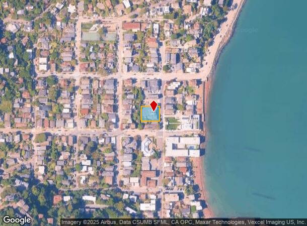 205-211 2Nd St, Sausalito, CA Parcel Map