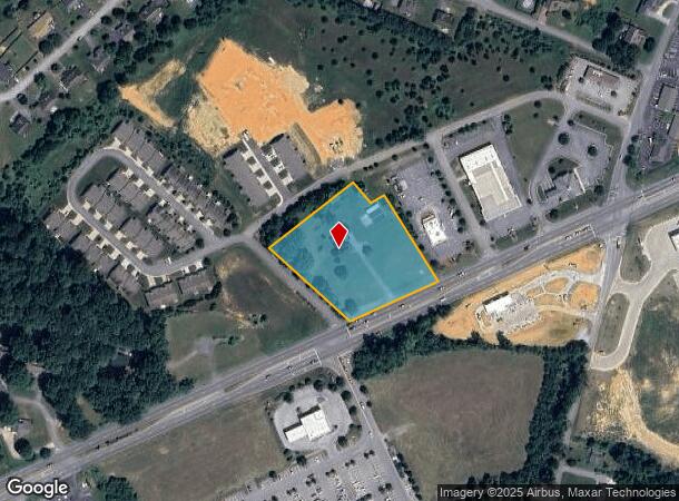  1521 E Jackson Blvd, Jonesborough, TN Parcel Map