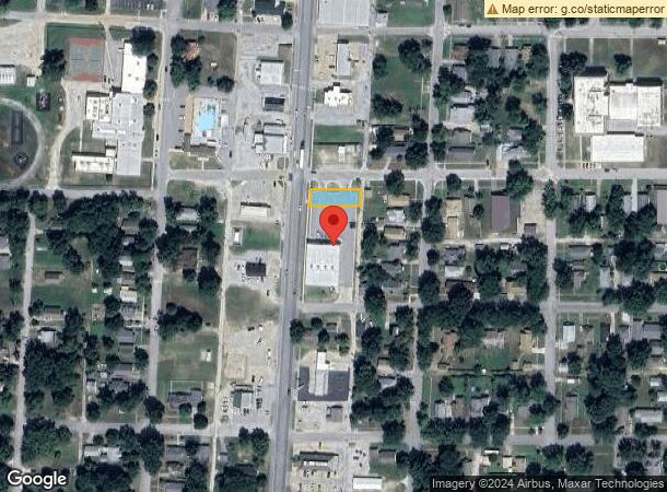  1610 Military Ave, Baxter Springs, KS Parcel Map