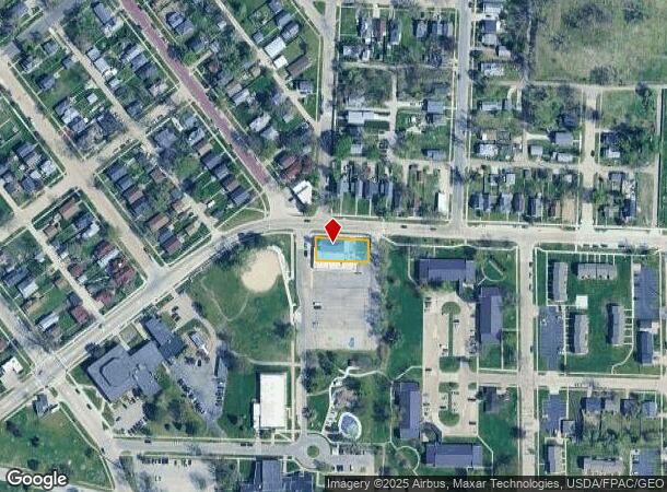  1202 10Th St Se, Cedar Rapids, IA Parcel Map