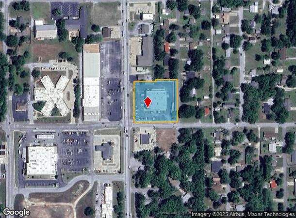 1119 S Main St, Grove, OK Parcel Map