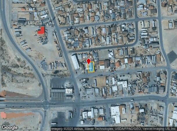  701 Zinn Rd, Canutillo, TX Parcel Map