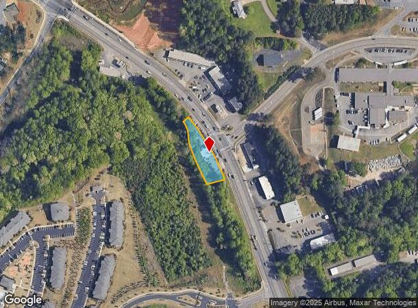 334 Canton Rd, Cumming, GA Parcel Map