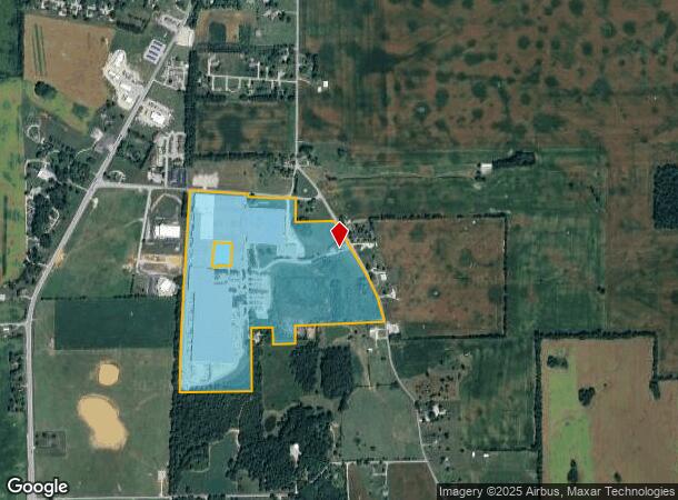  201 E Martin St, Orleans, IN Parcel Map