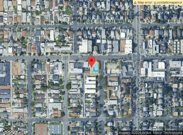  1746 W Adams Blvd, Los Angeles, CA Parcel Map