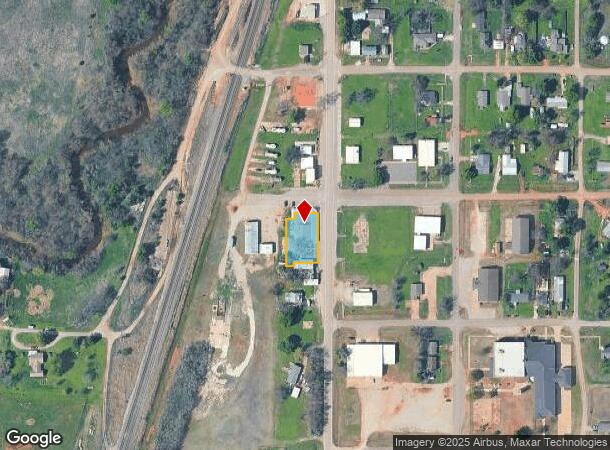  102 S Main St, Mulhall, OK Parcel Map