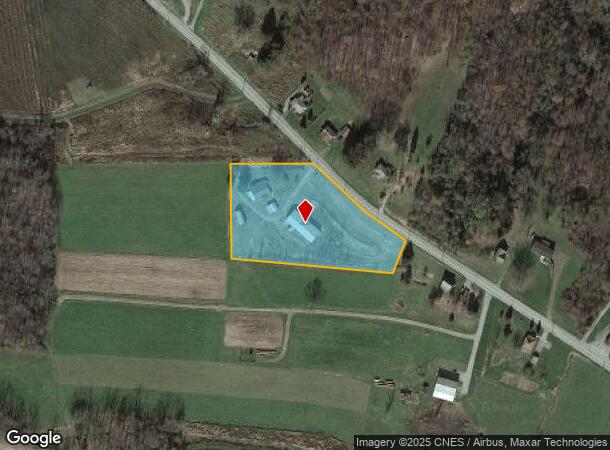  1076 Flatwoods Rd, Vanderbilt, PA Parcel Map