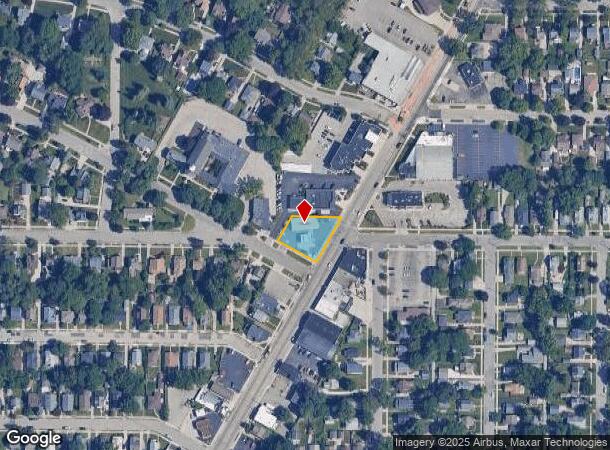  2171 Plainfield Ave Ne, Grand Rapids, MI Parcel Map