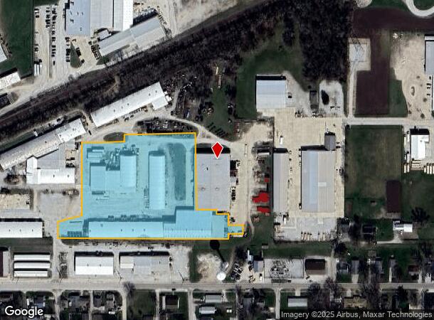 402 E Progress St, Arthur, IL Parcel Map