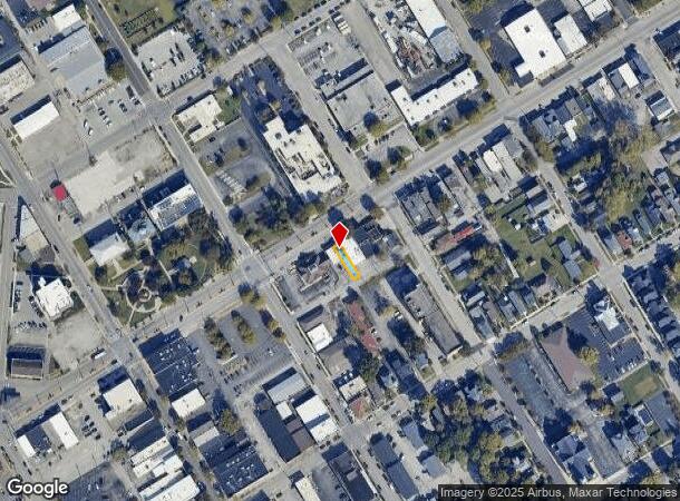  222 E Court Ave, Jeffersonville, IN Parcel Map