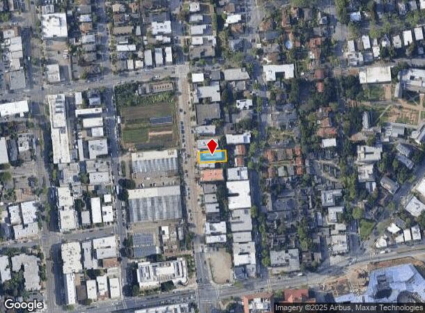1757 Oxford St, Berkeley, CA Parcel Map