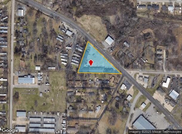  1311 Fort St, Barling, AR Parcel Map