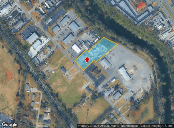  1350 W College St, Murfreesboro, TN Parcel Map