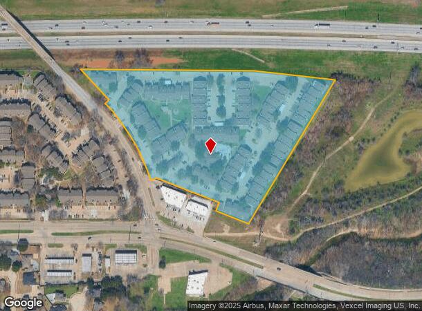 9001 Randol Mill Rd, Fort Worth, TX Parcel Map