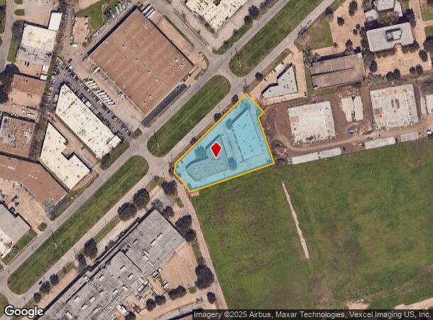  1430 Regal Row, Dallas, TX Parcel Map