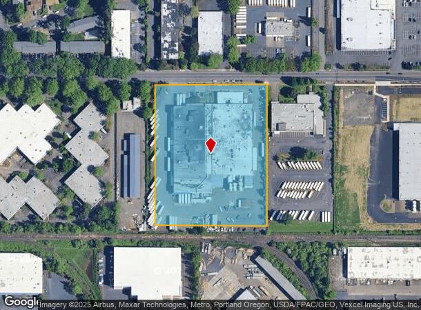 10750 Sw 5Th St, Beaverton, OR Parcel Map